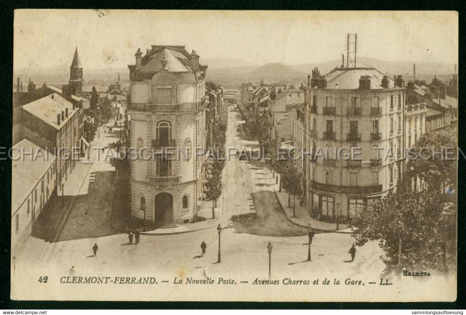 63 Clermont Ferrand AU PLANTEUR DE CAIFFA Avenue Charras La Nouvelle Poste Et De La Gare De Alfred COLLE A Henry COLLE Z - Clermont Ferrand