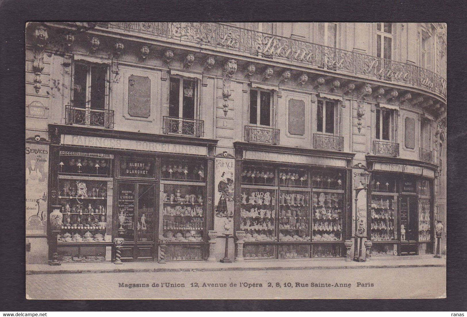 CPA Paris 75 Arrondissement 1 E Circulé Commerce Shop Devanture Magasin - Arrondissement: 01