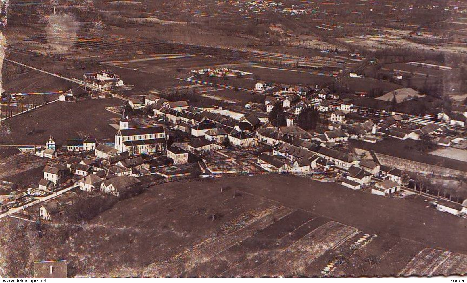 ALBENS - Vue Générale Aérienne - Albens