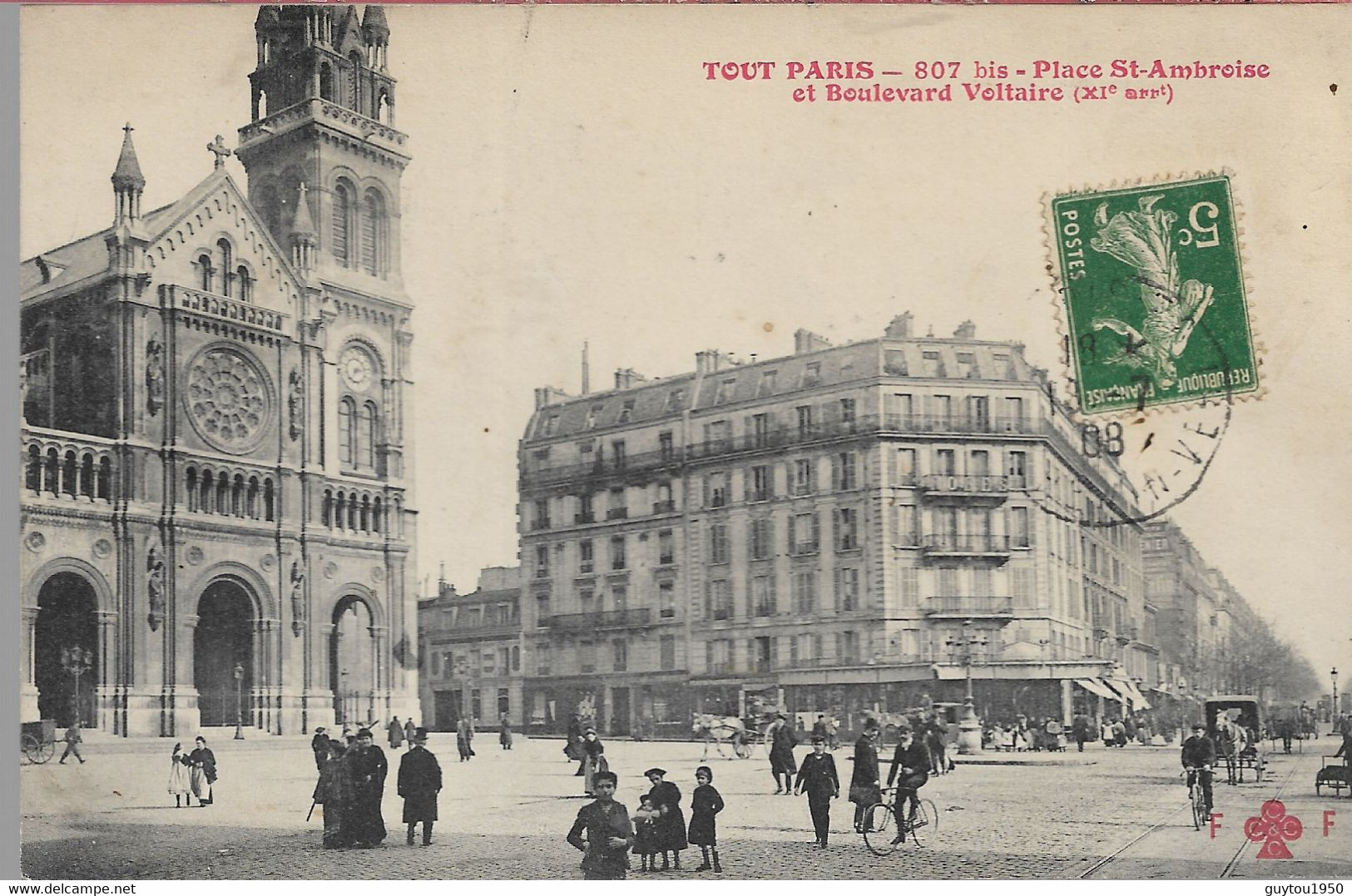 Tout Paris  Place St Ambroise Et Boulevard Voltaire - Paris (11)