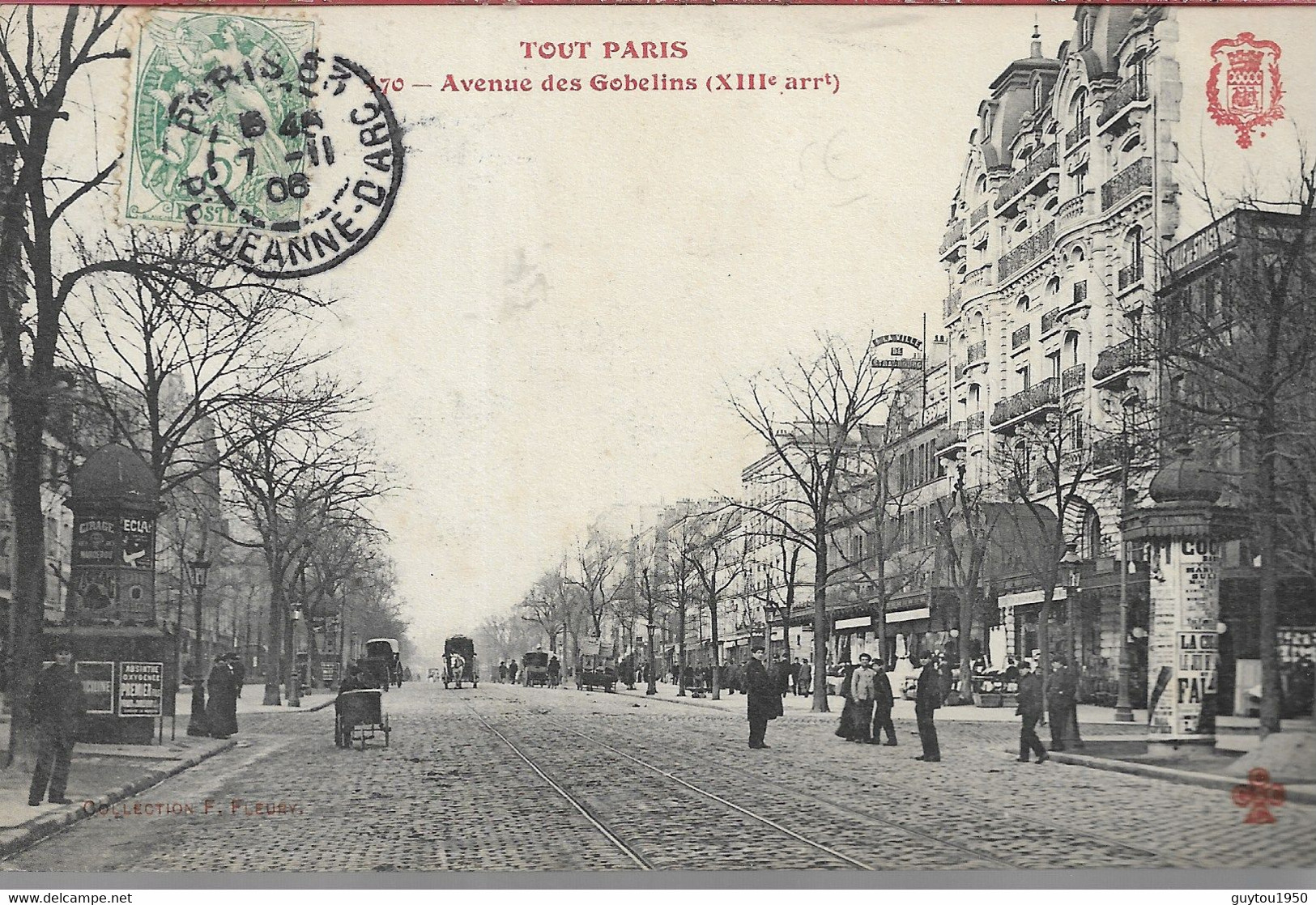 Tout Paris Avenue Des Gobelins - Distrito: 13