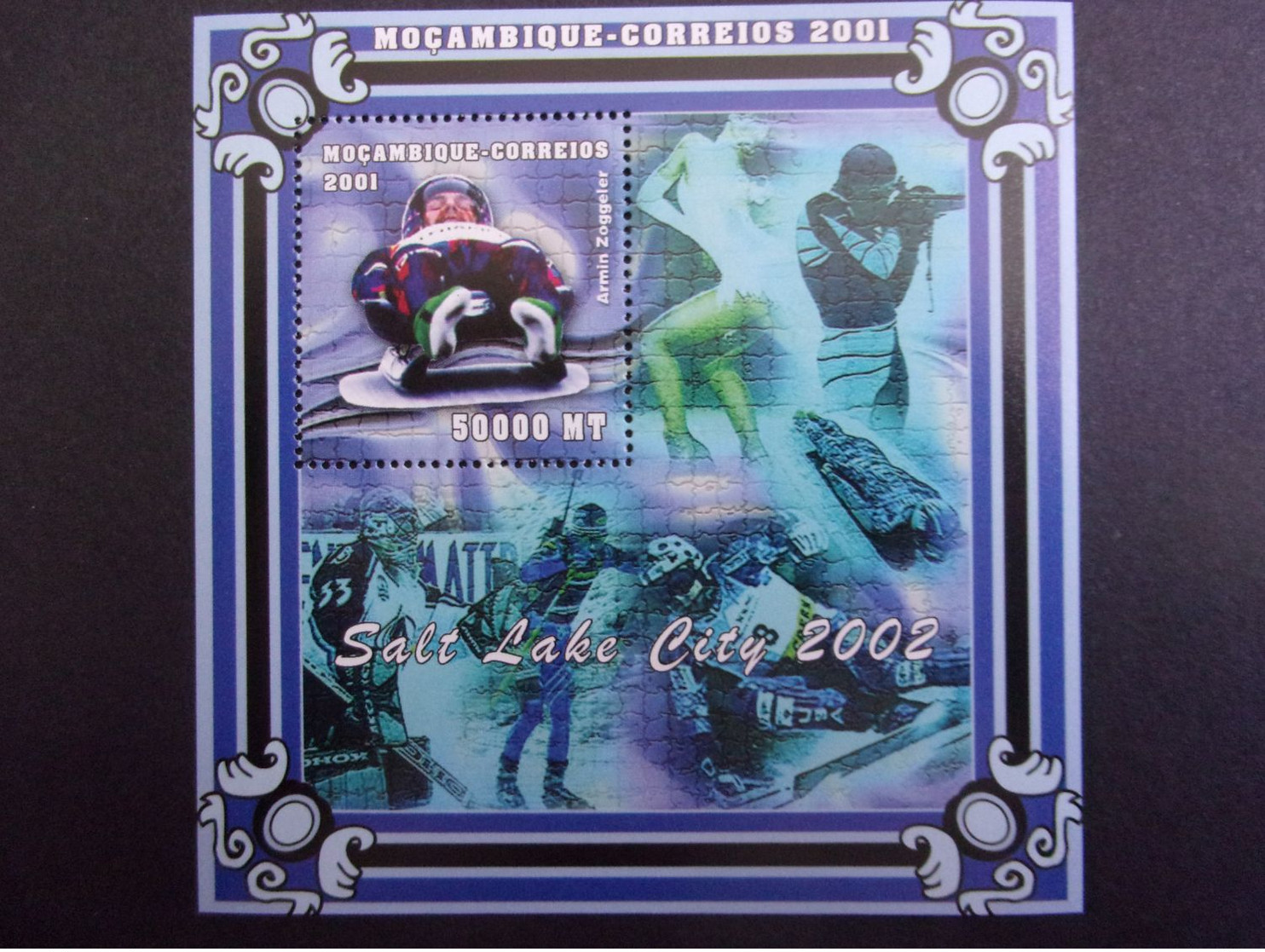 MOZAMBIQUE BLOC 2001 SALT LAKE CITY 2002 MNH NEUF** - Mozambique