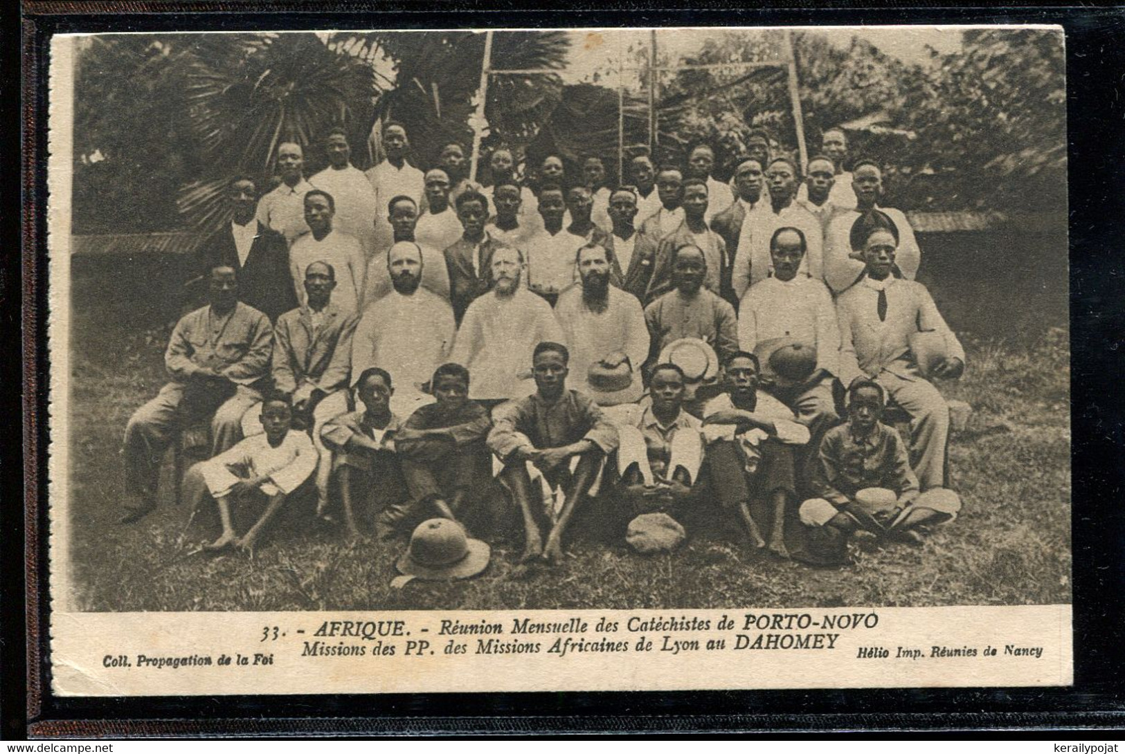 Dahomey Porto-Novo Reunion Mensuelle De Catechistes__(4637) - Dahomey