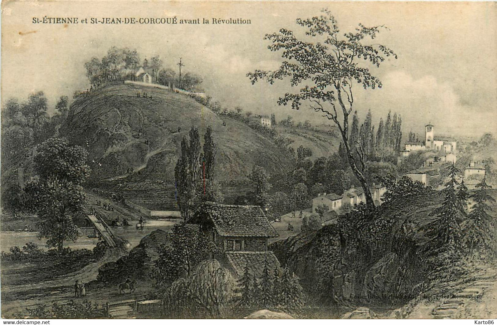 St étienne De Montluc * Et St Jean De Corcoué Avant La Révolution - Saint Etienne De Montluc