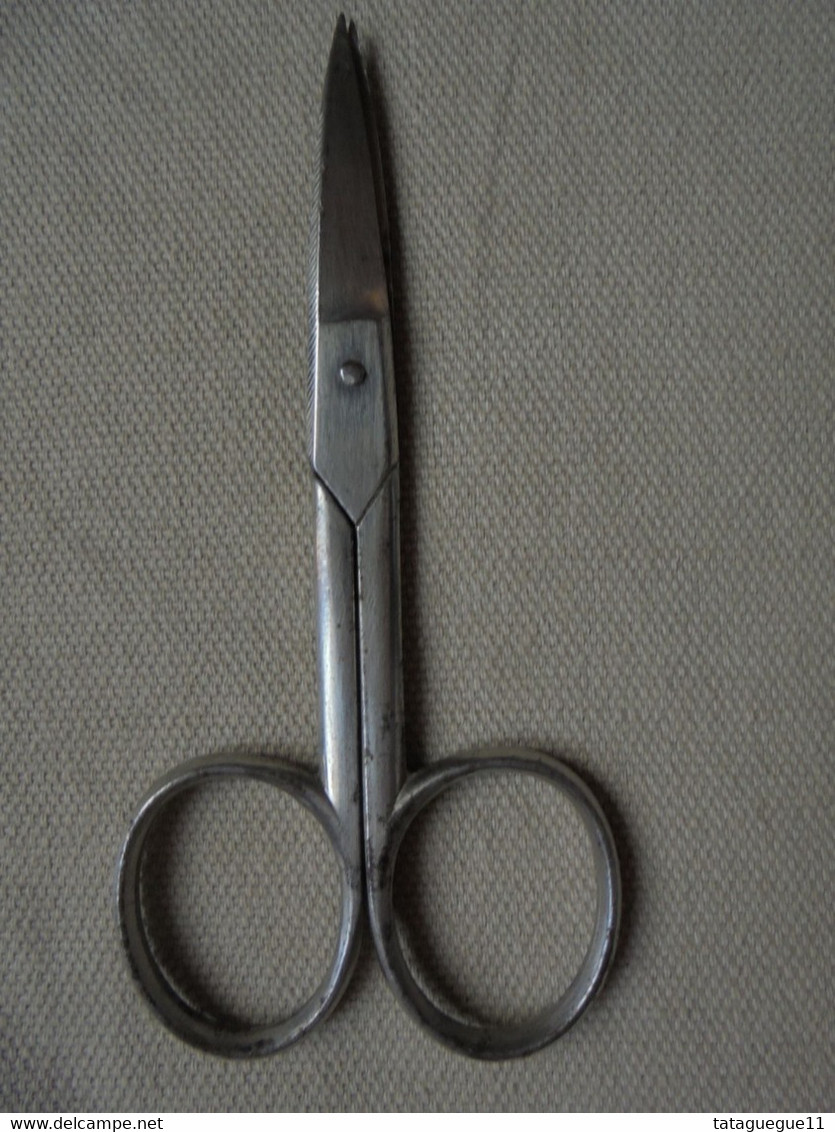 Ancien - Paire De Petits Ciseaux "Stahl" - Outils Anciens