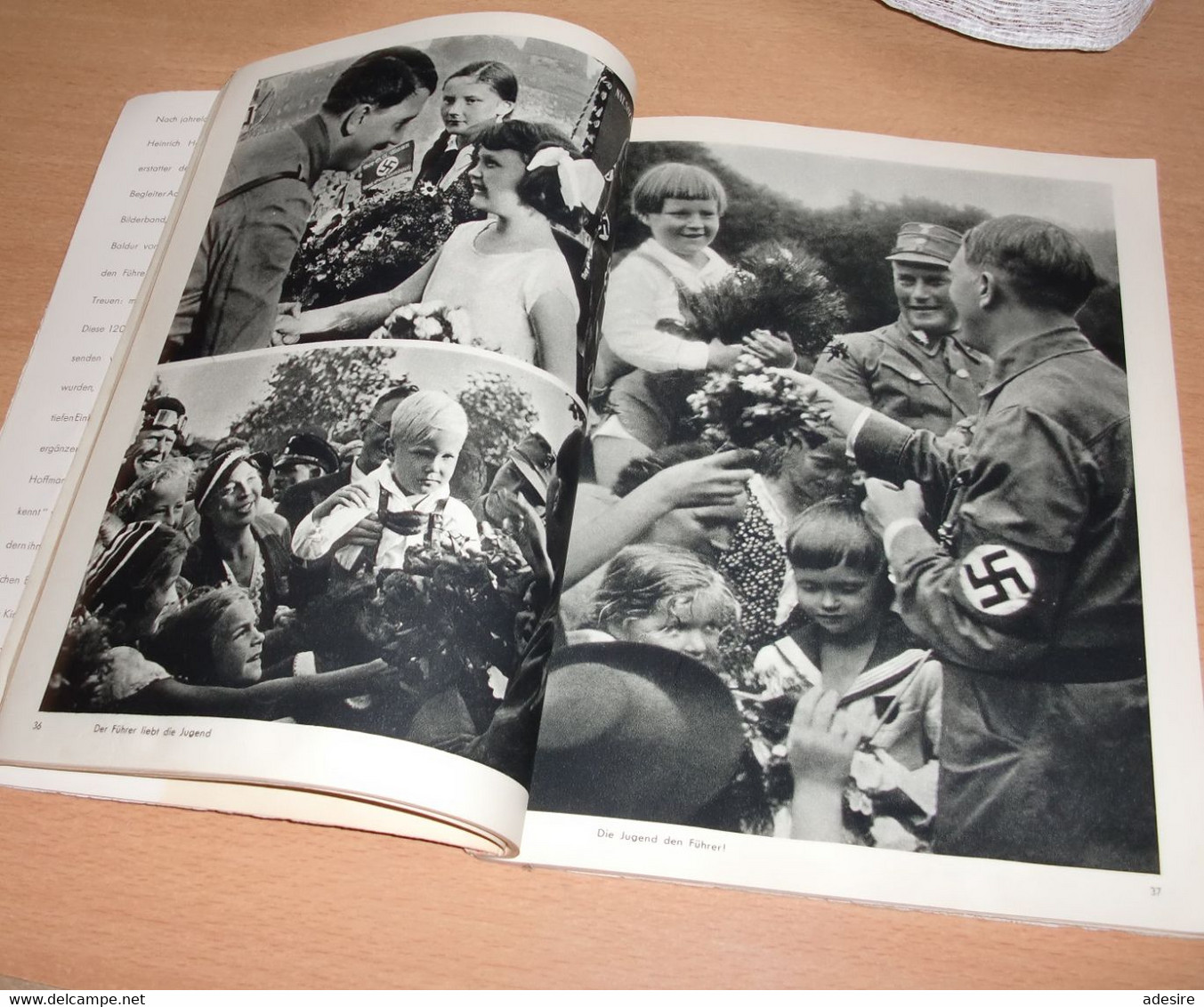 BUCH JUGEND UM HITLER, 96 Seiten, Viele Foto Abbildungen Siehe Bilder, Verlag Heinrich Hofmann Berlin, Umschlag Besc ... - 5. Guerre Mondiali