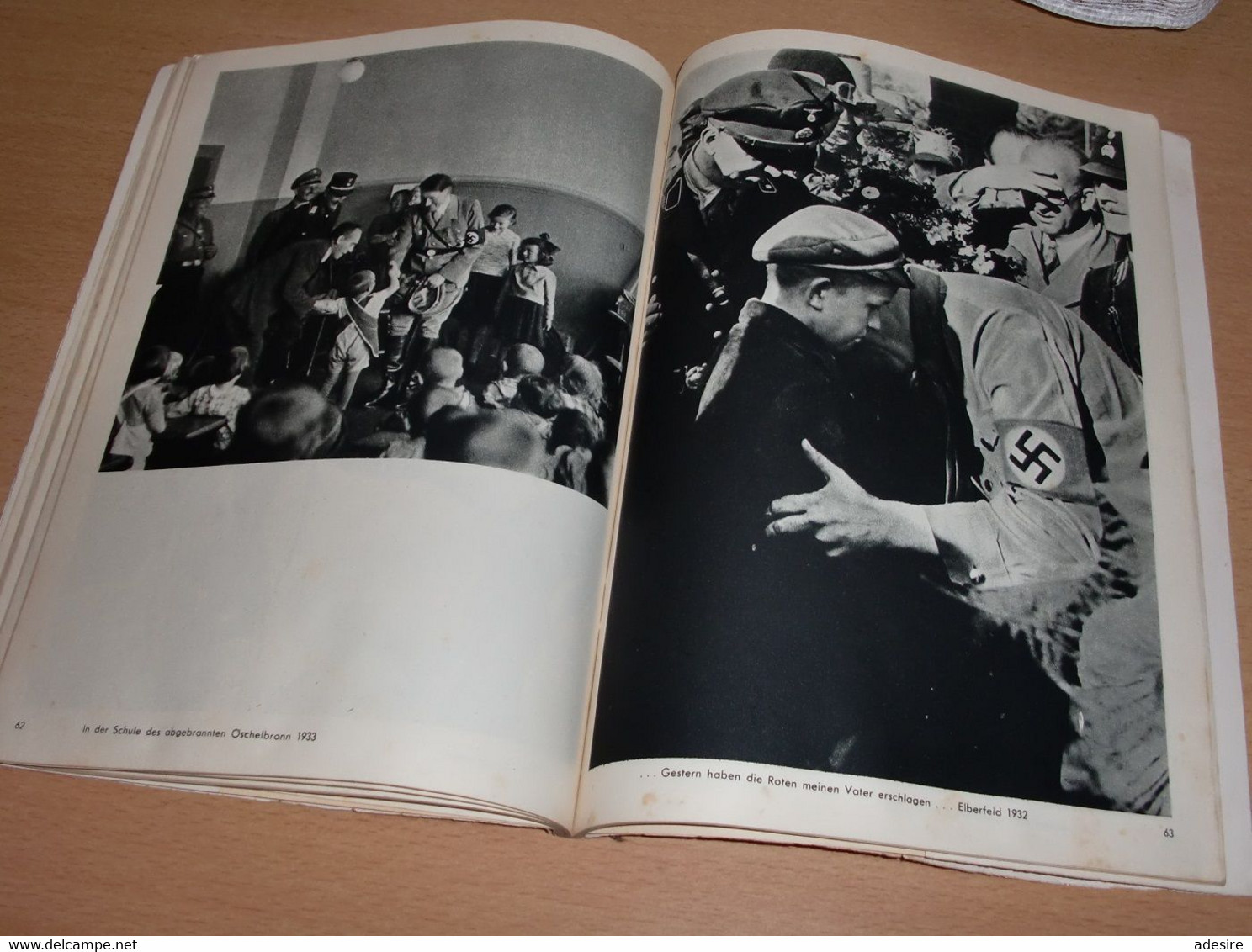 BUCH JUGEND UM HITLER, 96 Seiten, Viele Foto Abbildungen siehe Bilder, Verlag Heinrich Hofmann Berlin, Umschlag besc ...