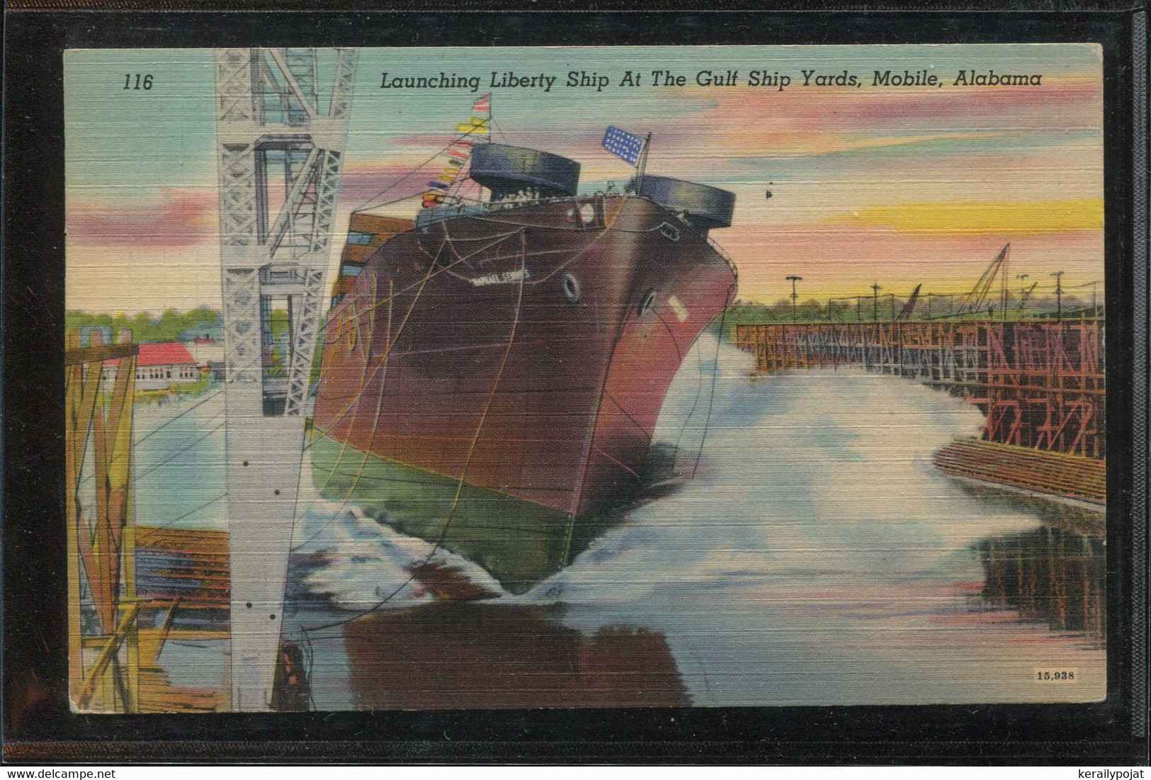 USA Mobile Liberty Ship Gulf Ship Yards -48__(1991) - Mobile