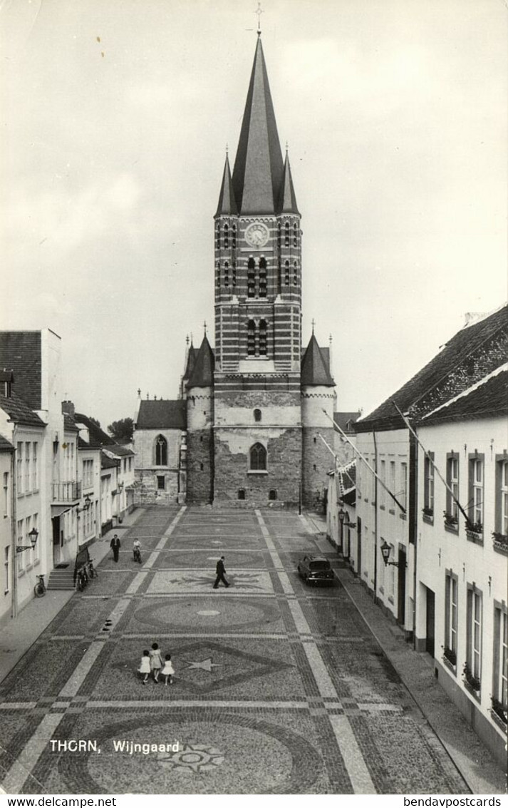 Nederland, THORN, Wijngaard Met Sint-Michaëlskerk, Stiftskerk (1971) Ansichtkaart - Thorn