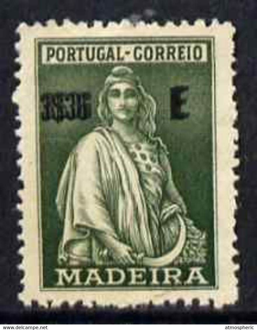 81286   PORTUGAL, MADEIRA, CERES, ERROR, SG166var - Autres & Non Classés