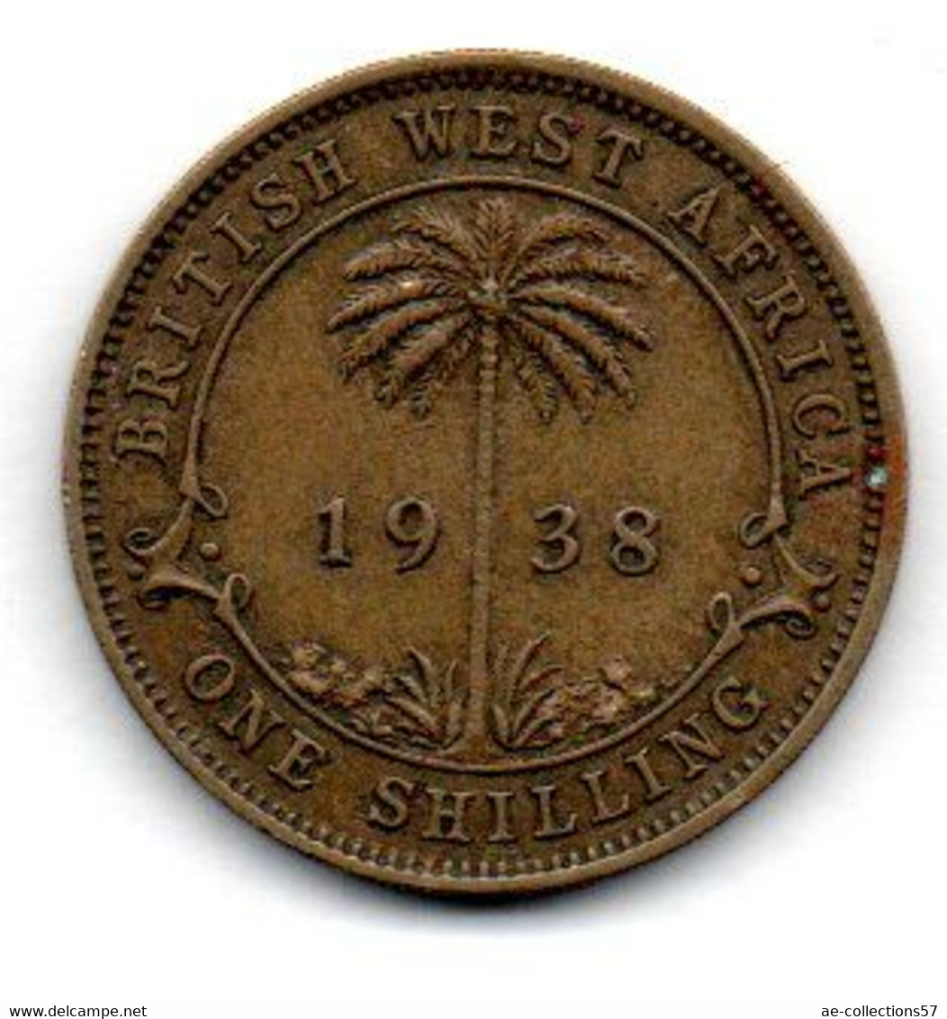 British West Africa  - 1 Shilling 1938  --  état  TTB - Colonie