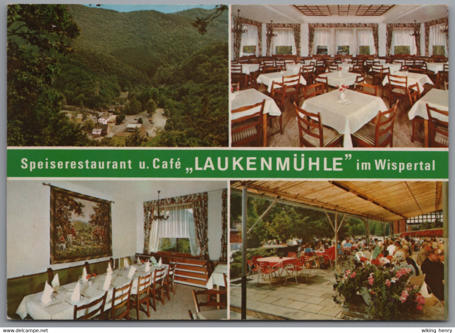 Lorch Am Rhein Espenschied - Speiserestaurant Und Café Laukenmühle Im Wispertal 2 - Rheingau