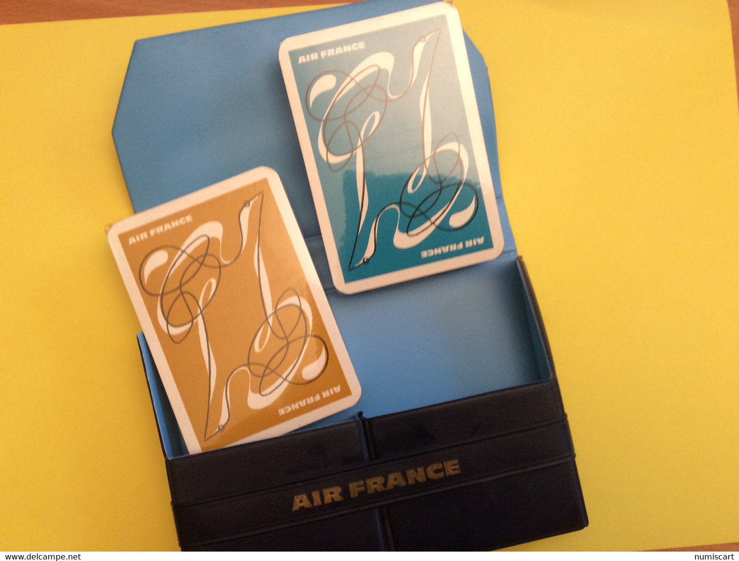 Air France , Prestigieux Coffret De 2 Jeux De Cartes De 54 Cartes Neuves Sous Blister Publicité Aviation Collector - 54 Karten