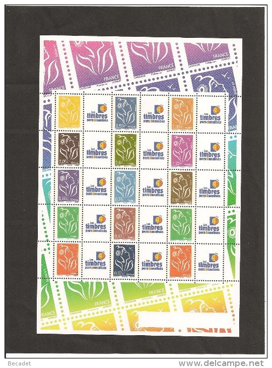 MINIFEUILLE   F 3925 A    LOGO  TIMBRES PERSONNALISES  NEUF XX - Andere & Zonder Classificatie