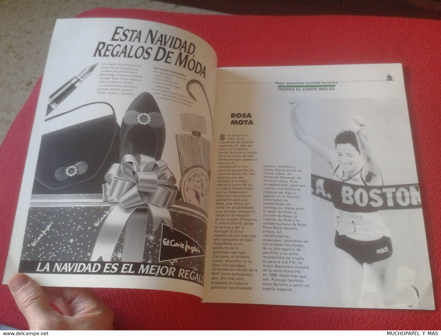 SPAIN ESPAGNE REVISTA CUADERNO PROGRAMA GALA DEL DEPORTE 1988 AEPD ASOCIACIÓN ESPAÑOLA DE LA PRENSA DEPORTIVA..VER SPORT - Sonstige & Ohne Zuordnung