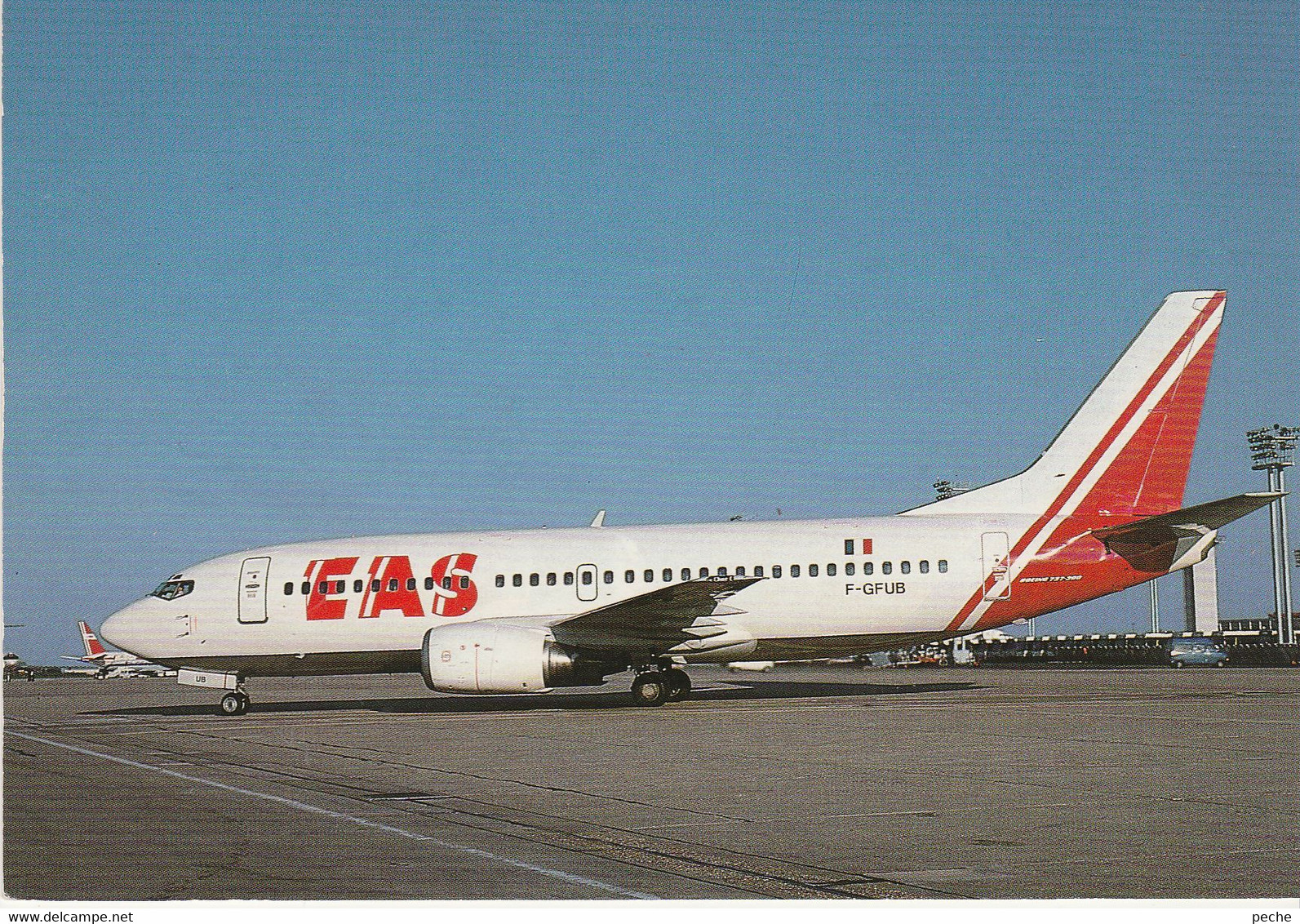 N°6748 -cpsm EAS -boeing 737 300 - 1946-....: Modern Era