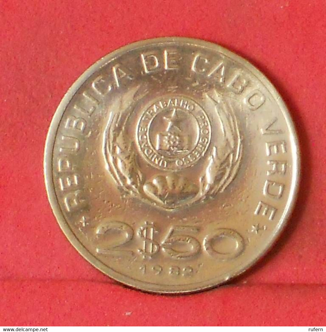 CAPE VERDE 2,5 ESCUDOS 1982 -    KM# 18 - (Nº38356) - Cap Vert