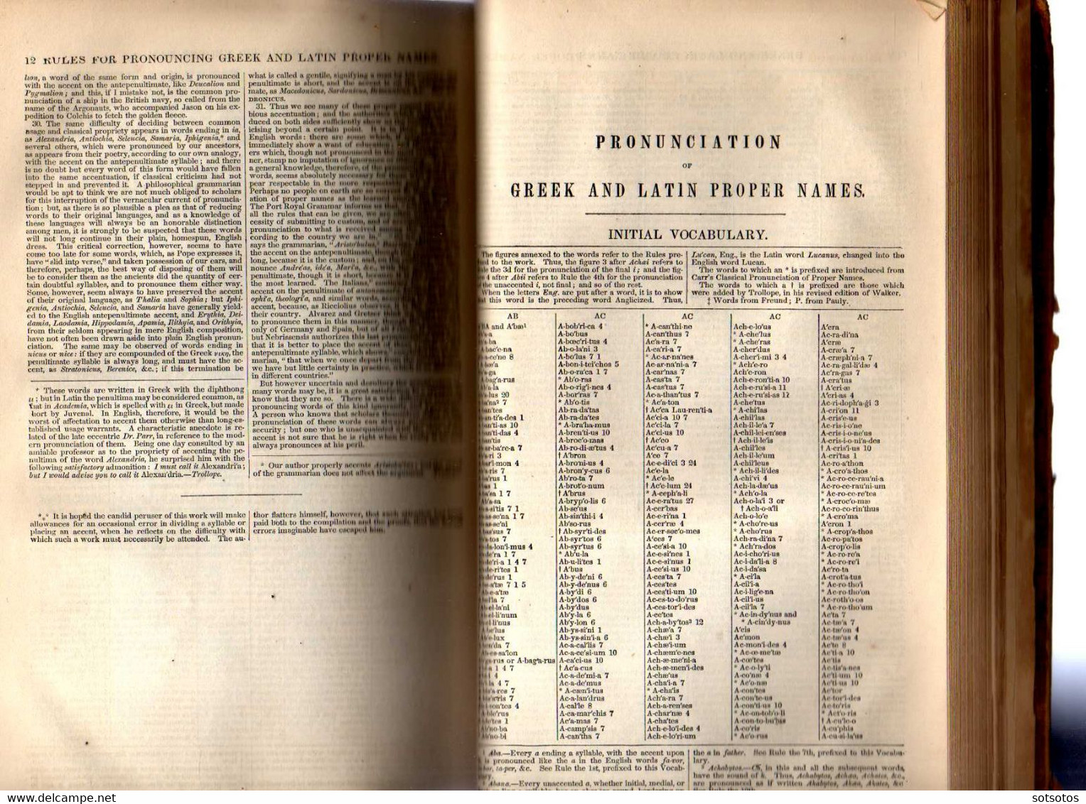 Webster's English Dictionary by Noah Webster LL.D.  very rare edition of 1854