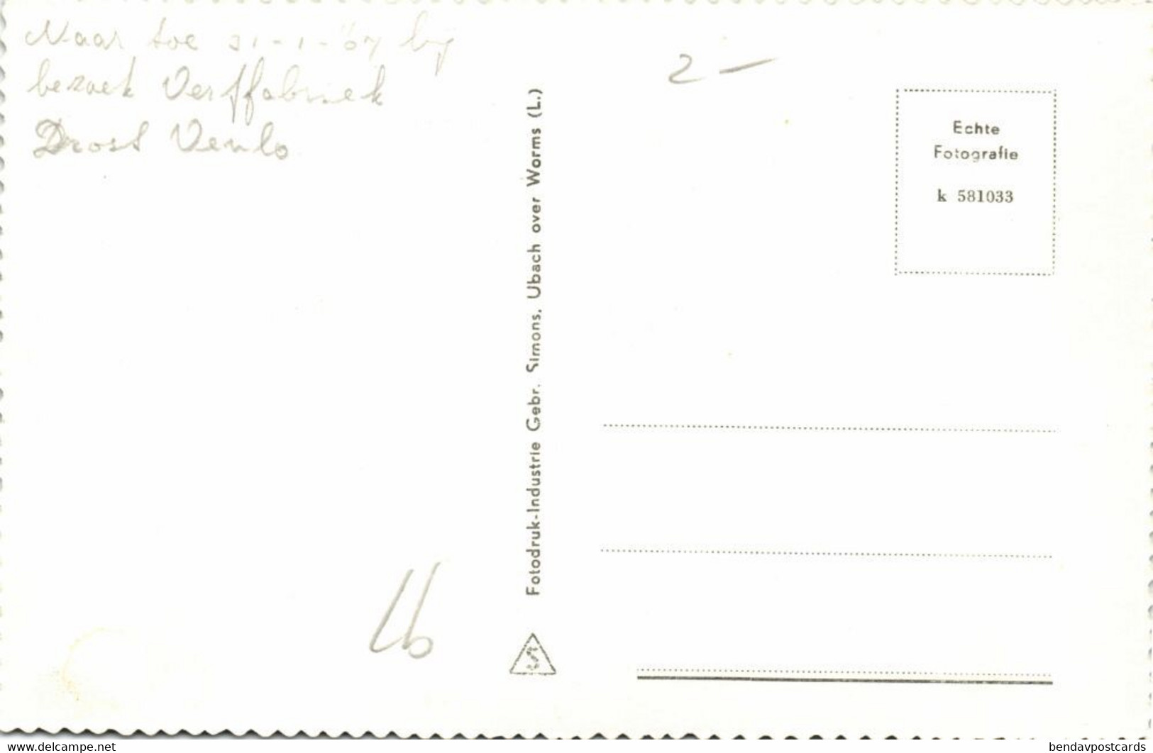Nederland, VENLO, Meerbeeldkaart, Postkantoor (1967) Ansichtkaart - Venlo