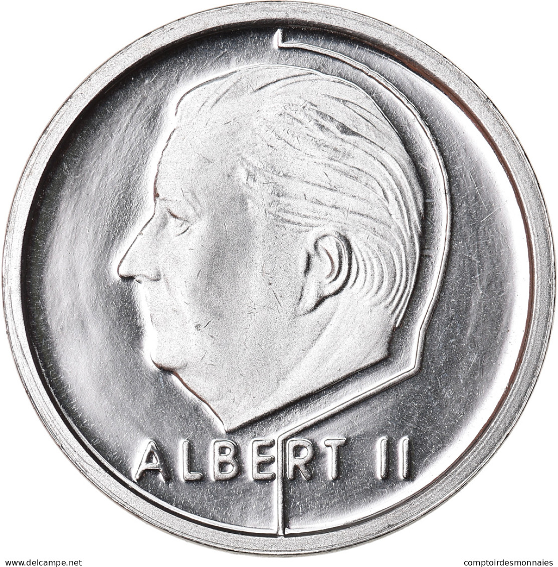 Monnaie, Belgique, Albert II, Franc, 1995, Bruxelles, FDC, Nickel Plated Iron - 1 Franc