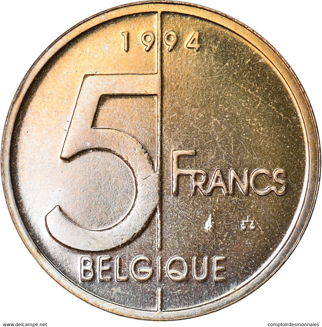Monnaie, Belgique, Albert II, 5 Francs, 5 Frank, 1994, Bruxelles, FDC - 5 Frank
