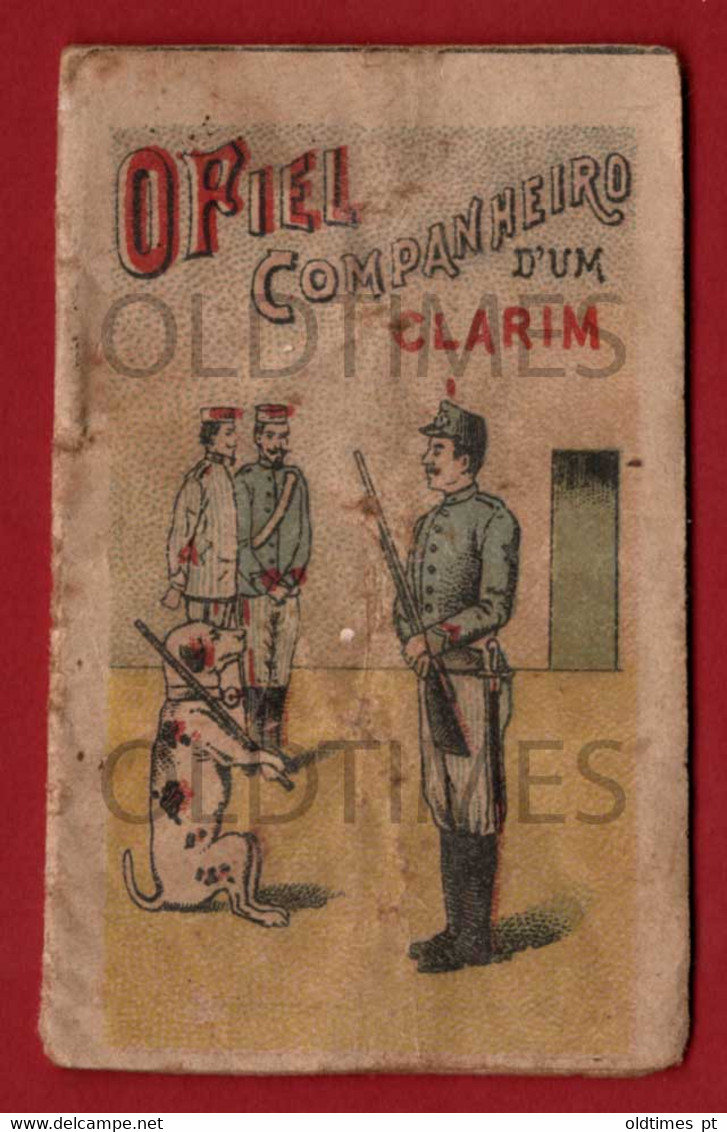 PORTUGAL - O FIEL COMPANHEIRO DE UM CLARIM - BRINDE DA FABRICA DE DROPS E BOMBONS COSTA E JUNOY - 1902 MINI BOOK - Giovani