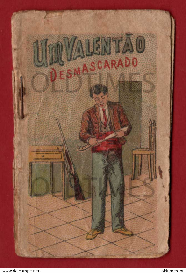 PORTUGAL - UM VALENTAO DESMASCARADO - BRINDE DA FABRICA DE DROPS E BOMBONS COSTA E JUNOY - 1902 MINI BOOK - Giovani