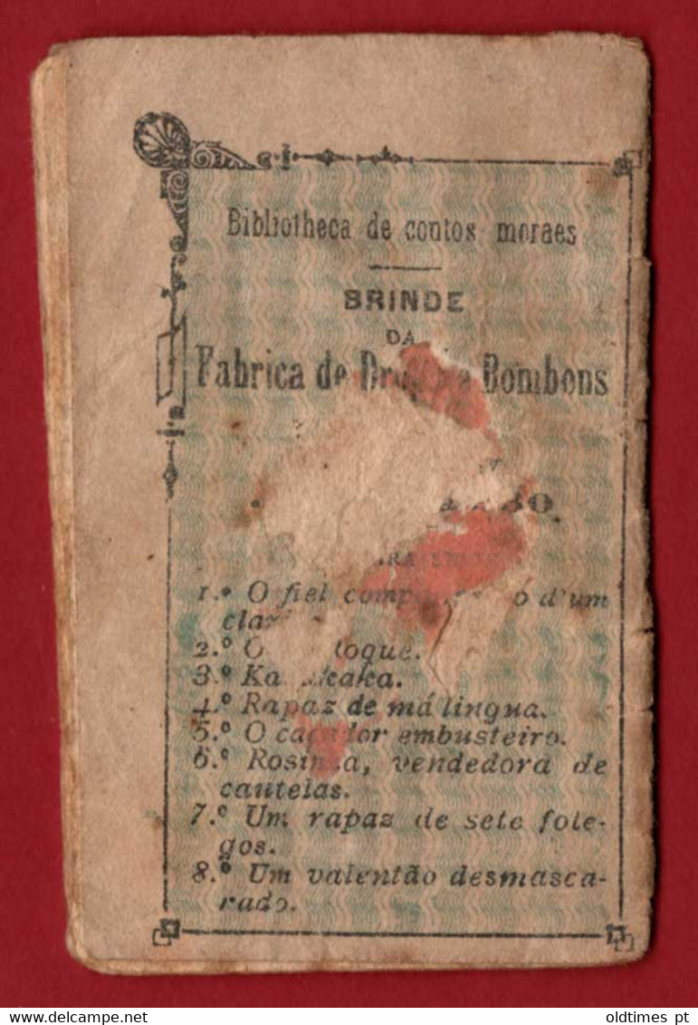 PORTUGAL - UM VALENTAO DESMASCARADO - BRINDE DA FABRICA DE DROPS E BOMBONS COSTA E JUNOY - 1902 MINI BOOK - Junior