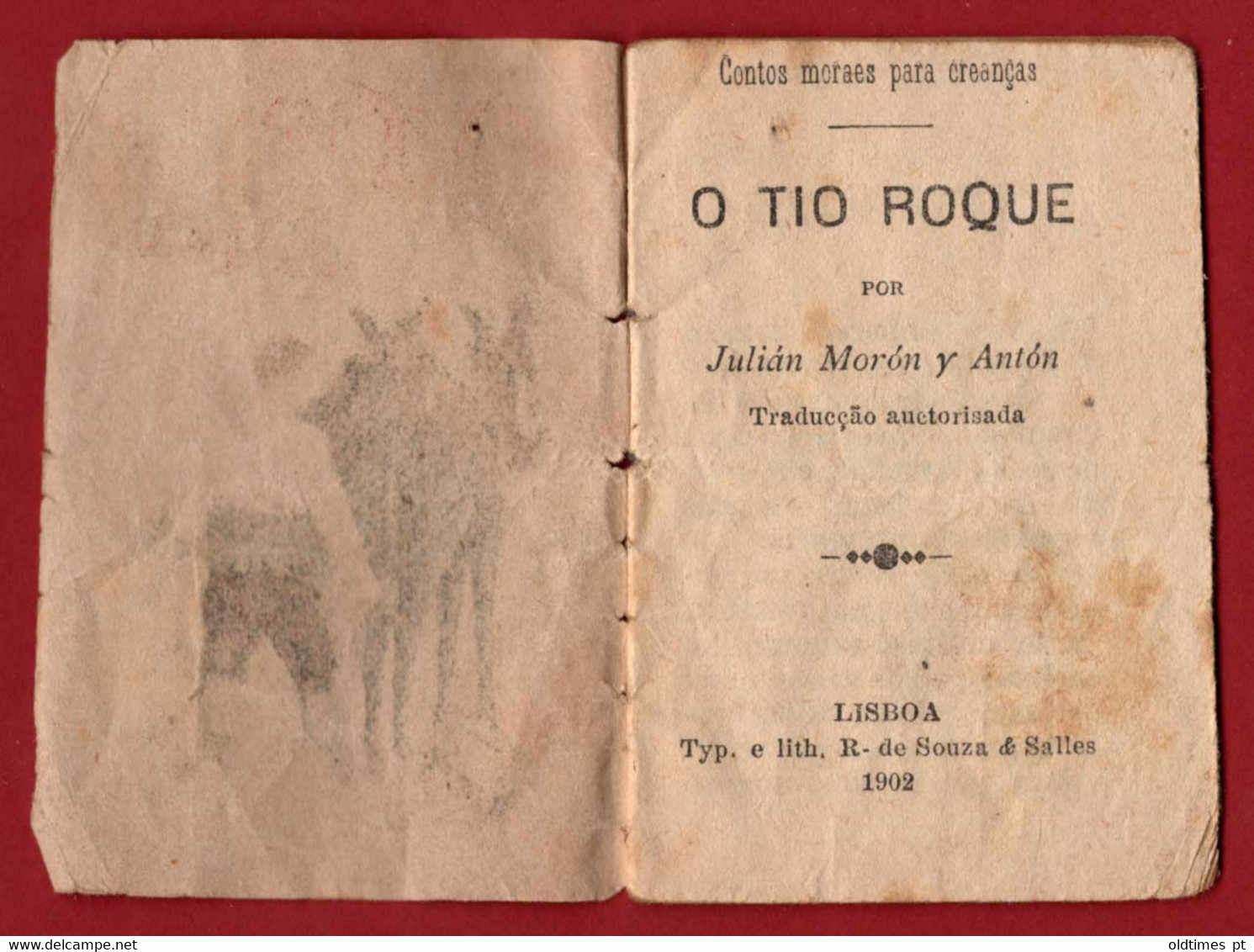 PORTUGAL - O TIO ROQUE - BRINDE DA FABRICA DE DROPS E BOMBONS COSTA E JUNOY - 1902 MINI BOOK - Junior