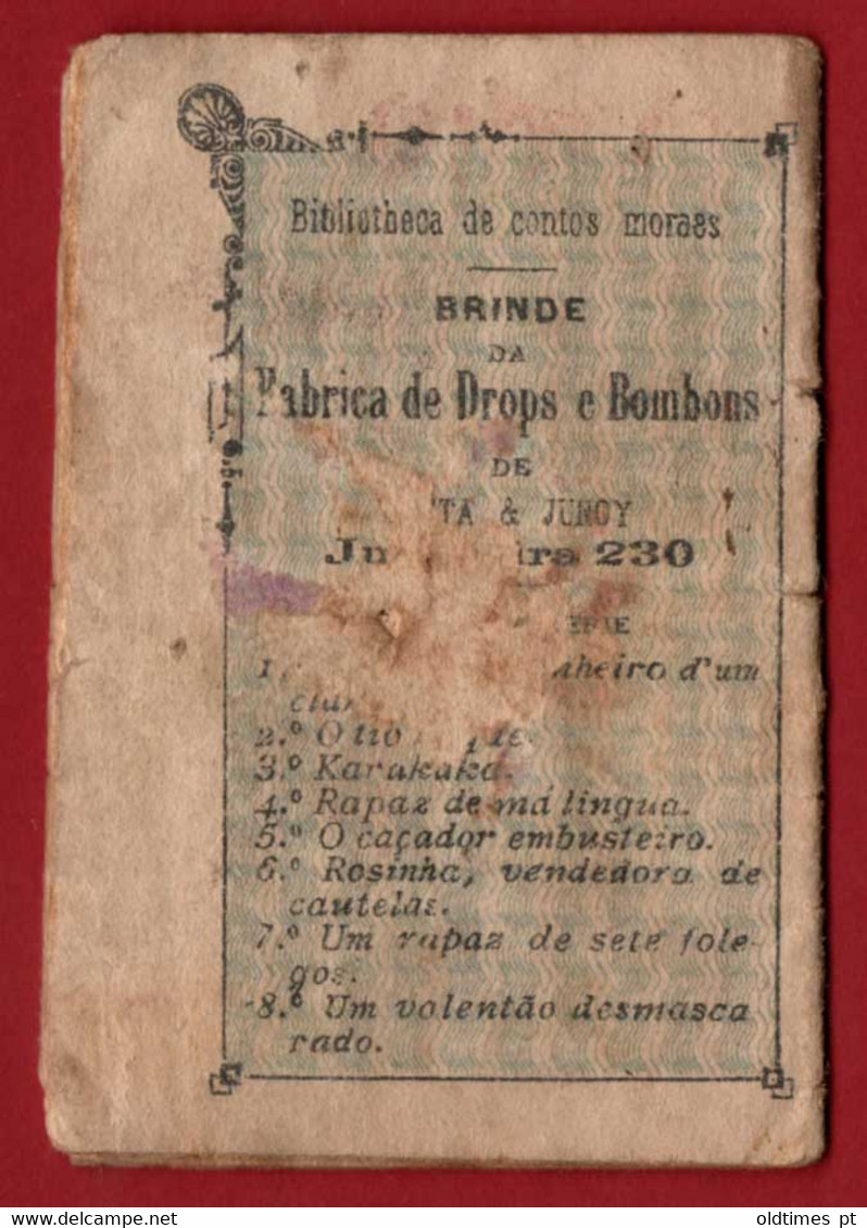 PORTUGAL - O TIO ROQUE - BRINDE DA FABRICA DE DROPS E BOMBONS COSTA E JUNOY - 1902 MINI BOOK - Giovani