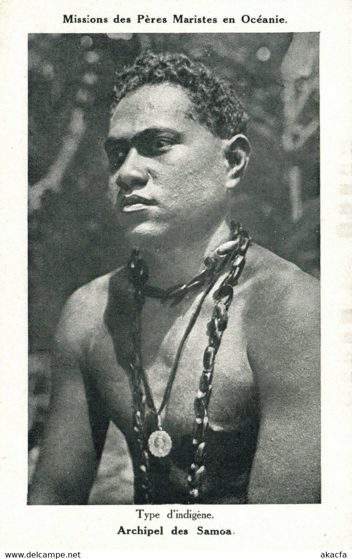 PC CPA SAMOA, PACIFIC, ARCHIPEL DES SAMOA, Vintage Postcard (b19423) - Samoa