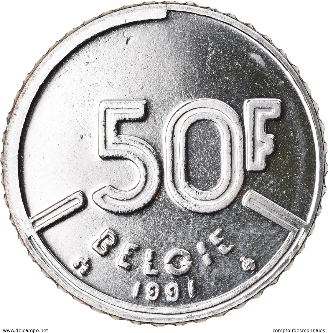 Monnaie, Belgique, Baudouin I, 50 Francs, 50 Frank, 1991, Bruxelles, Belgium - 50 Francs