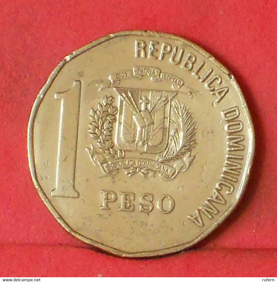 DOMINICANA 1 PESOS 1993 -    KM# 80,2 - (Nº38384) - Dominicana