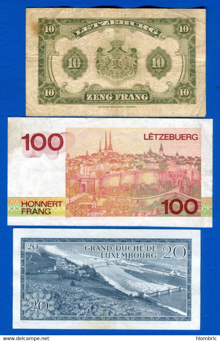 Luxembourg  3  Billets - Luxembourg