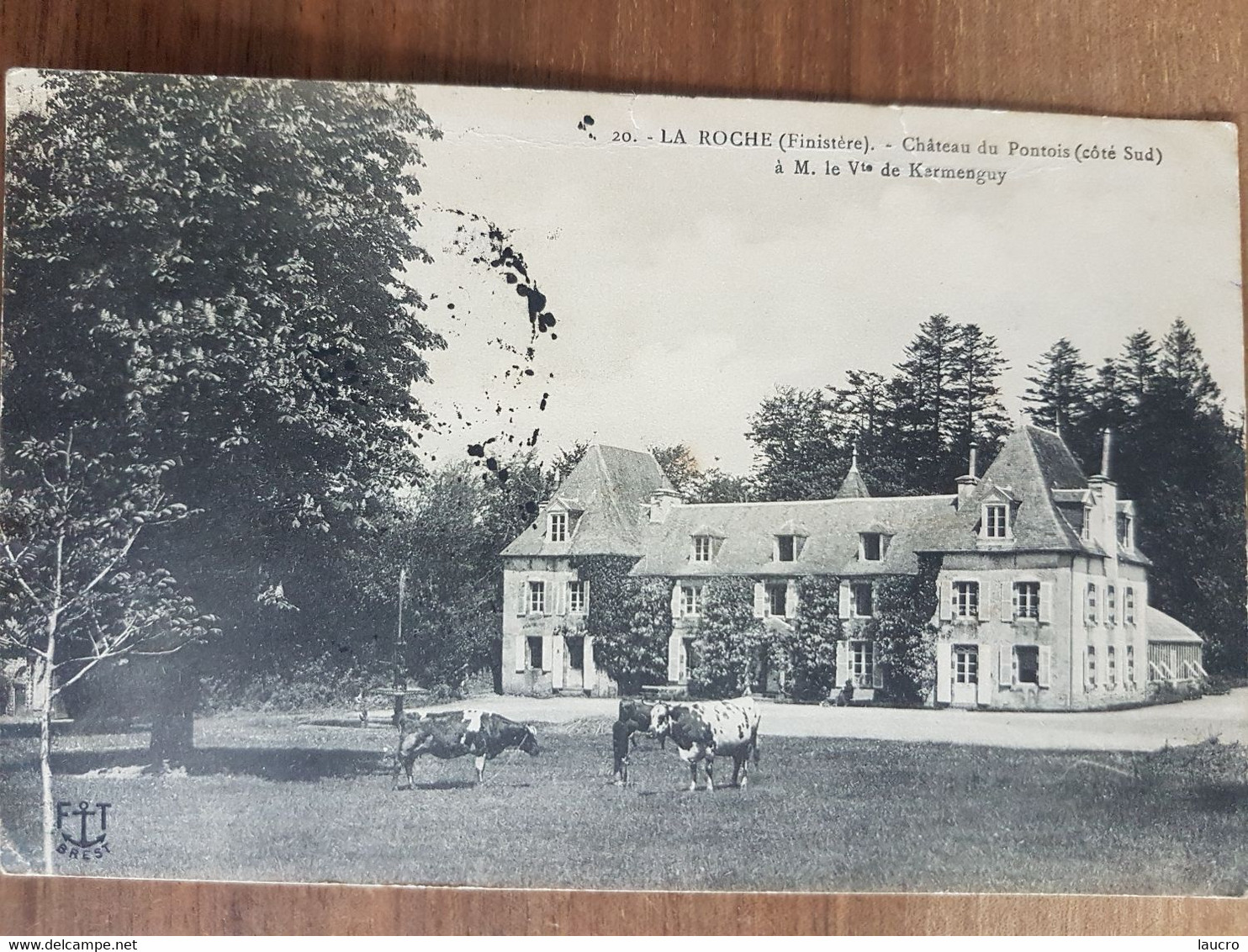 La Roche Maurice.chateau Du Pontois.édition FT - La Roche-Maurice