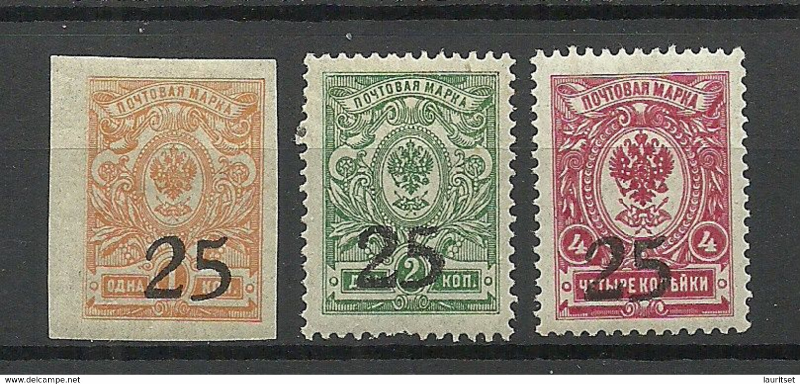 RUSSLAND RUSSIA 1918 Civil War Don Rostow Michel 1 - 3 * - Ukraine & West Ukraine