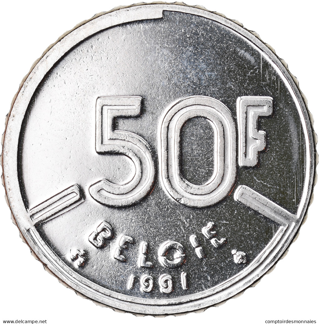 Monnaie, Belgique, Baudouin I, 50 Francs, 50 Frank, 1991, Bruxelles, Belgium - 50 Frank