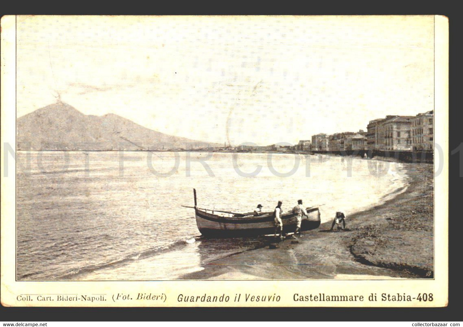 Cartolina Postcard Italy Castellammare Di Stabia Napoli Foto Bideri Collection   W6_416 - Castellammare Di Stabia