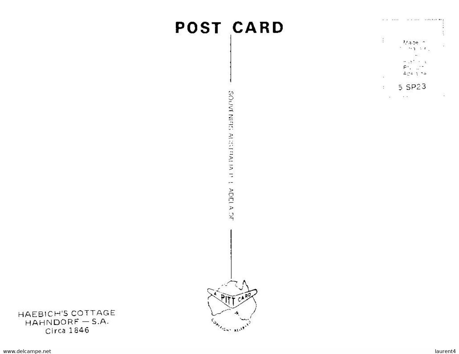 (S 11 A) Australia - SA - Hahndorf (5SP23) - Otros & Sin Clasificación