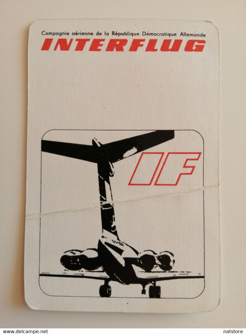 1973..DDR...POCKET CALENDAR..INTERFLUG - Formato Piccolo : 1971-80