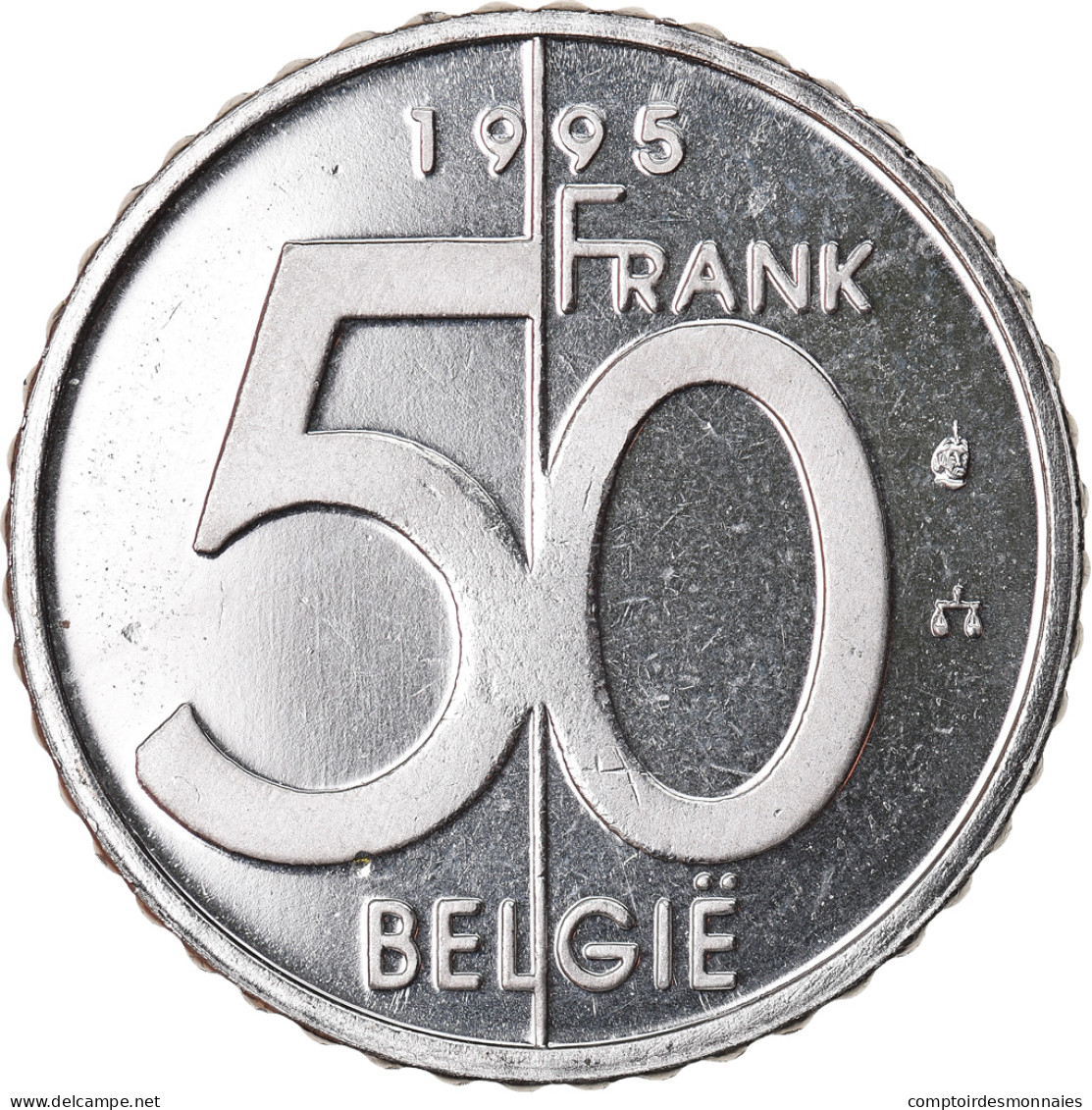 Monnaie, Belgique, Albert II, 50 Francs, 50 Frank, 1995, Bruxelles, FDC, Nickel - 50 Francs