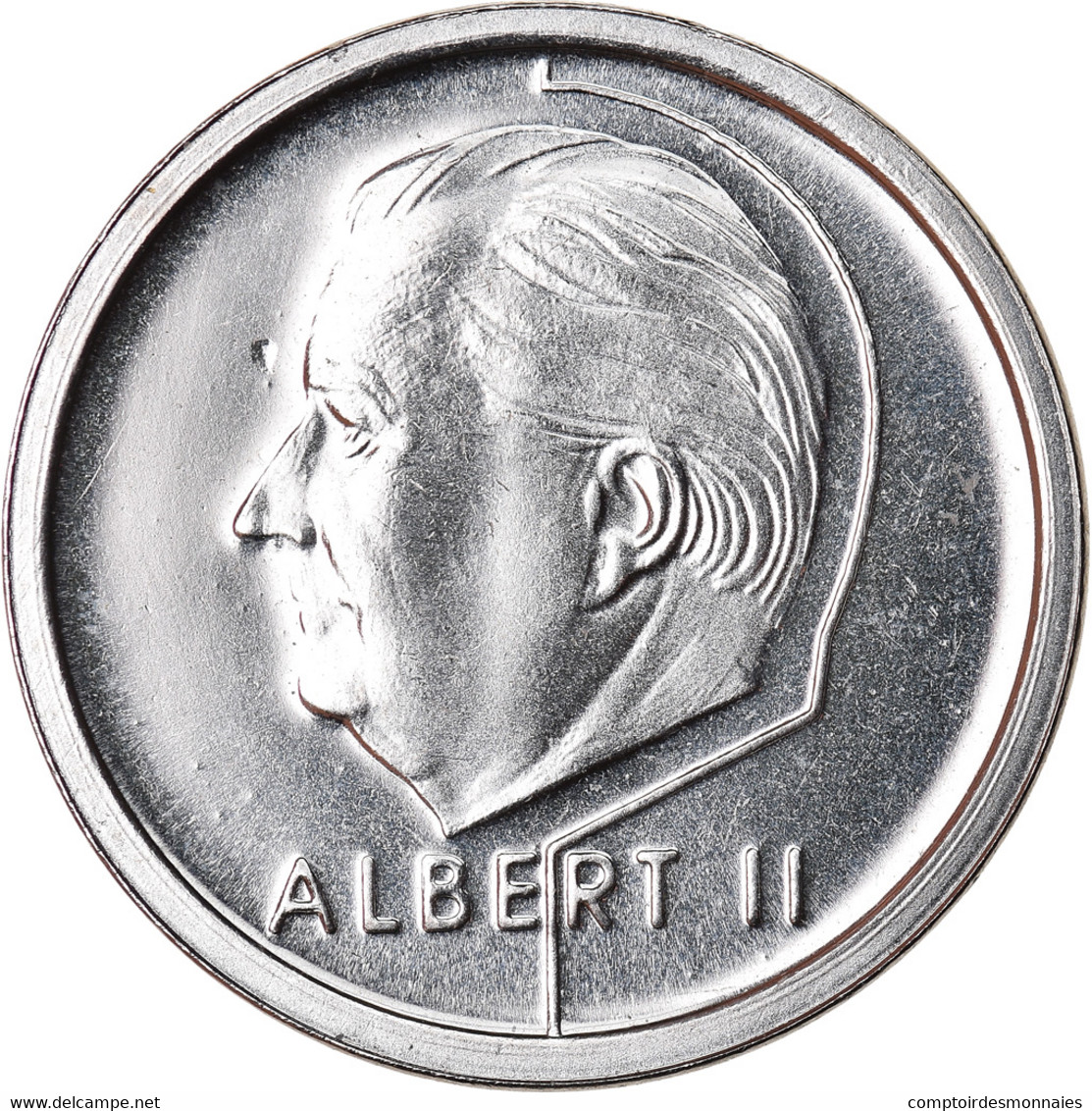 Monnaie, Belgique, Albert II, Franc, 1994, Bruxelles, SPL+, Nickel Plated Iron - 1 Frank