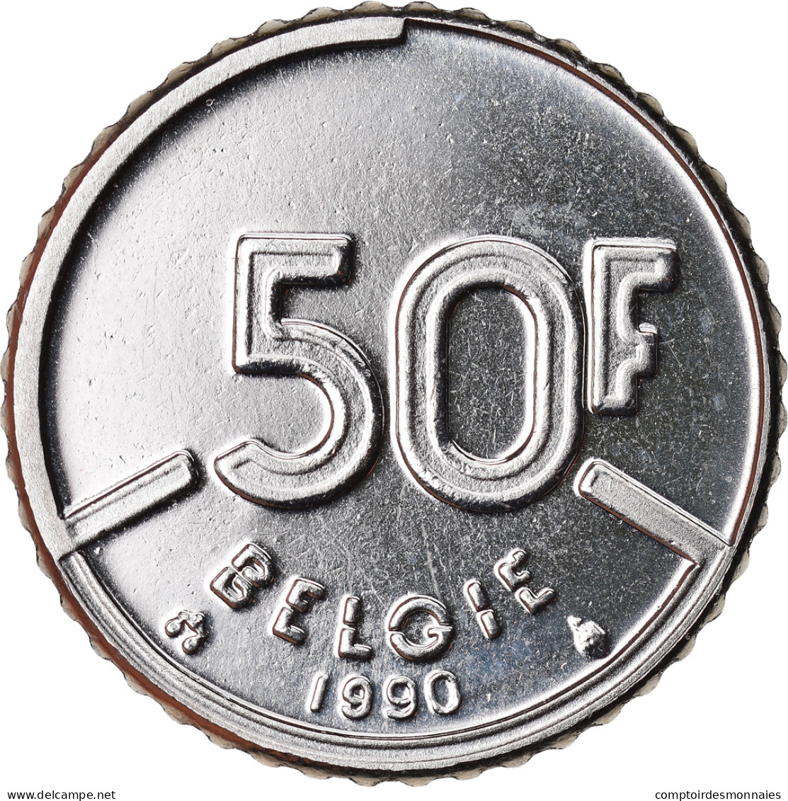 Monnaie, Belgique, Baudouin I, 50 Francs, 50 Frank, 1990, Bruxelles, Belgium - 50 Francs