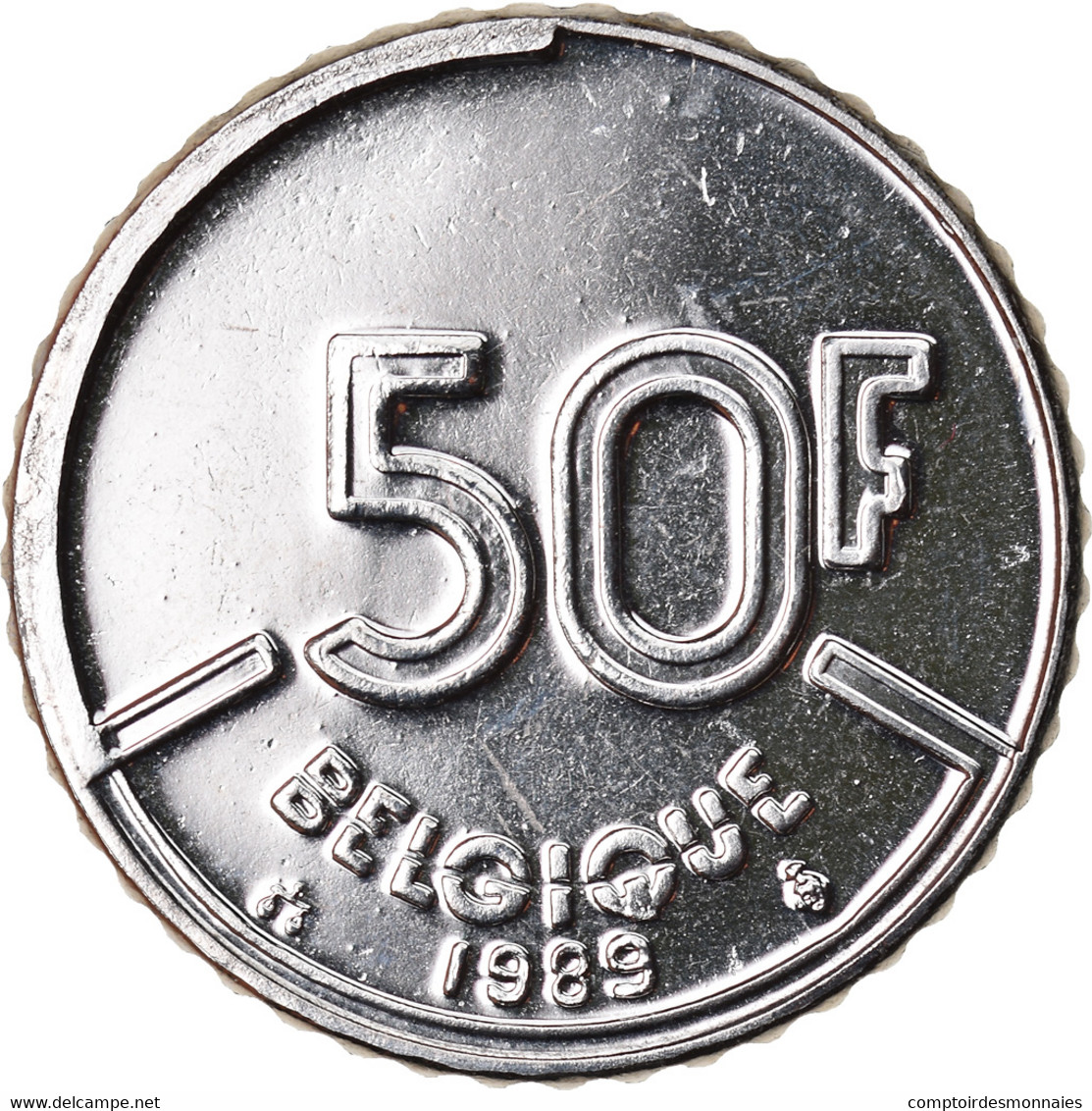 Monnaie, Belgique, Baudouin I, 50 Francs, 50 Frank, 1989, Bruxelles, Belgium - 50 Frank