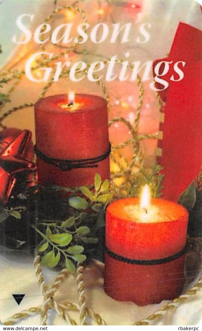 Seasons Greetings & Candles - Hotel Room Key Card - Hotelsleutels (kaarten)