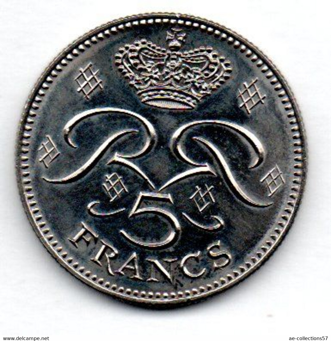 Monaco - 5 Francs 1974  --  état  SUP - 1960-2001 Neue Francs