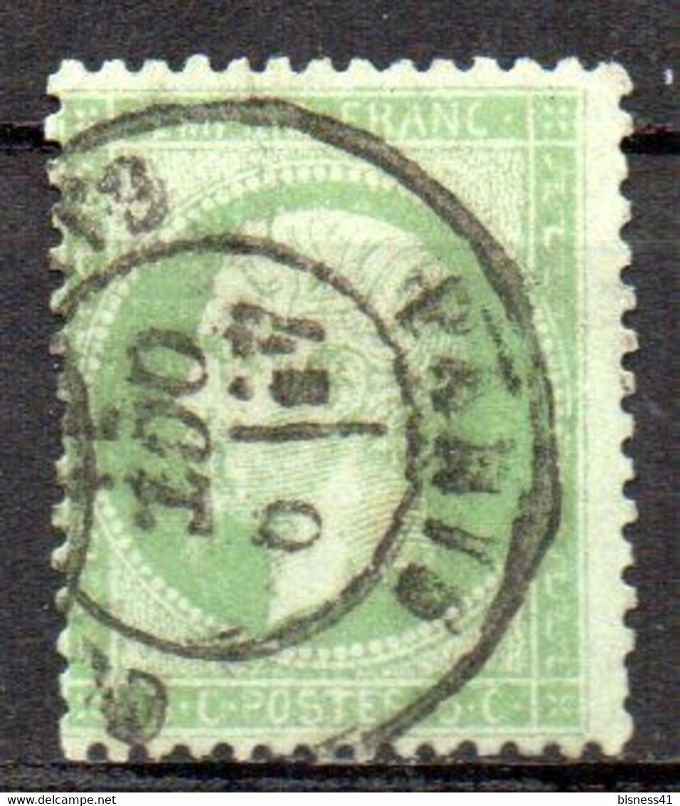 France 1862 Empire Franc N° 20 Oblitéré   Cote : 10,00€ - 1862 Napoléon III