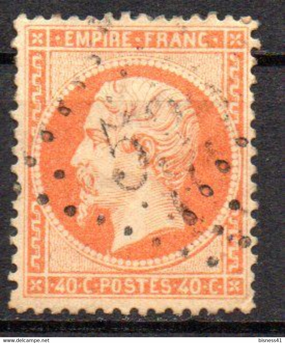 France 1862 Empire Franc N° 23 Oblitéré GC  Cote : 15,00€ - 1862 Napoleone III