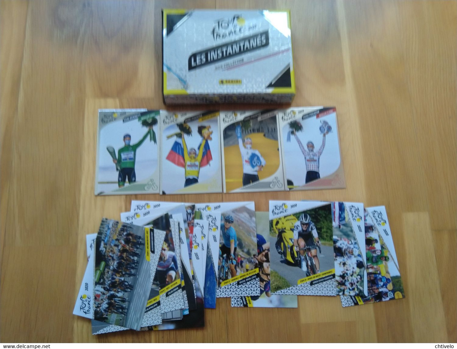 Cyclisme, Coffret Panini, Les Instantanés Du Tour De France 2020, 25 Cartes - Cycling