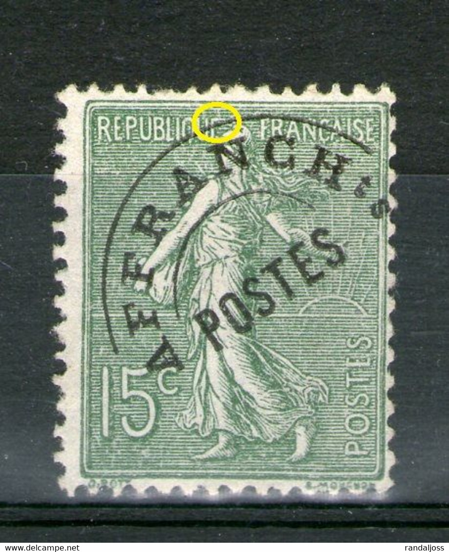 Préo N° 45_grande Barre Du "E" - 1893-1947